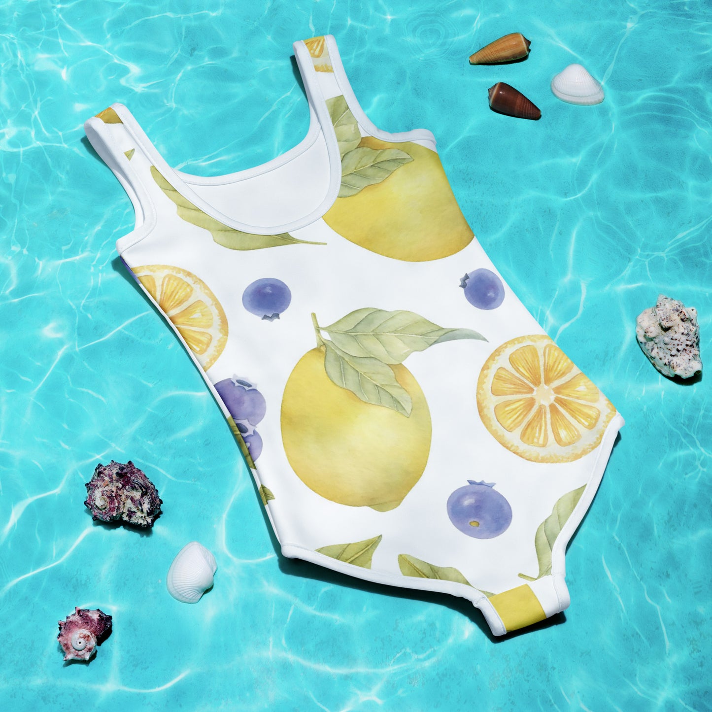 Traje de baño para niños con estampado integral