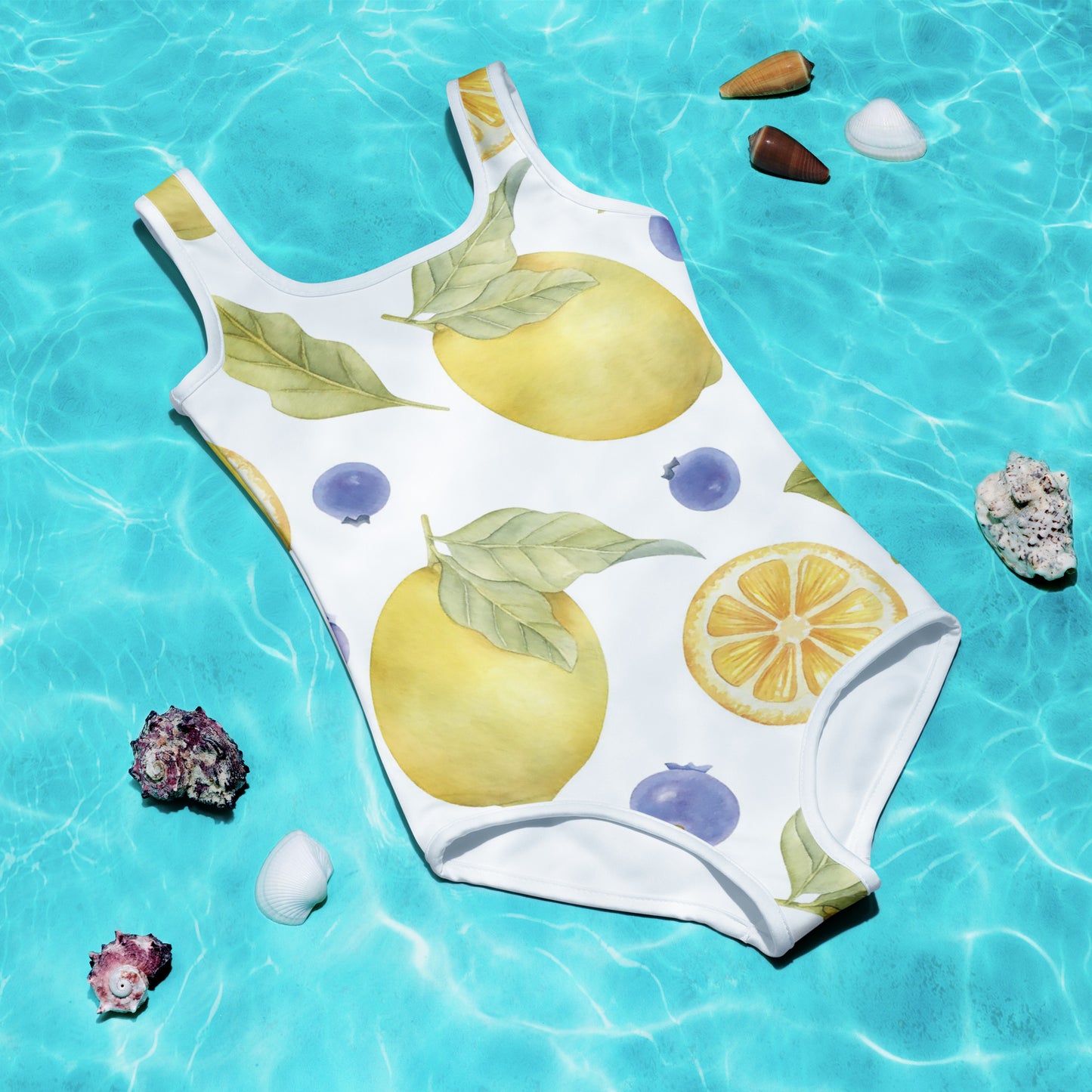 Traje de baño para niños con estampado integral