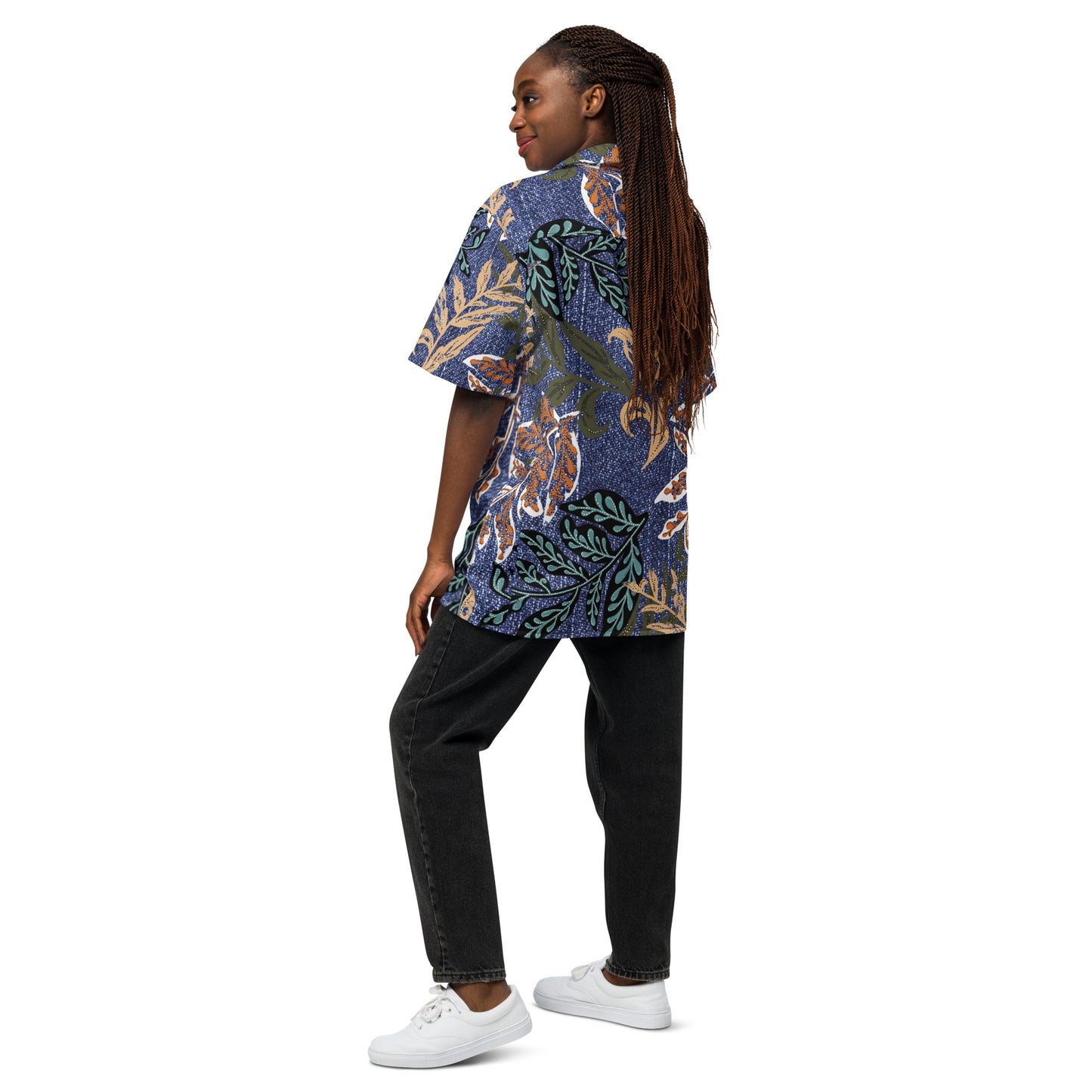 Camisa con botones unisex