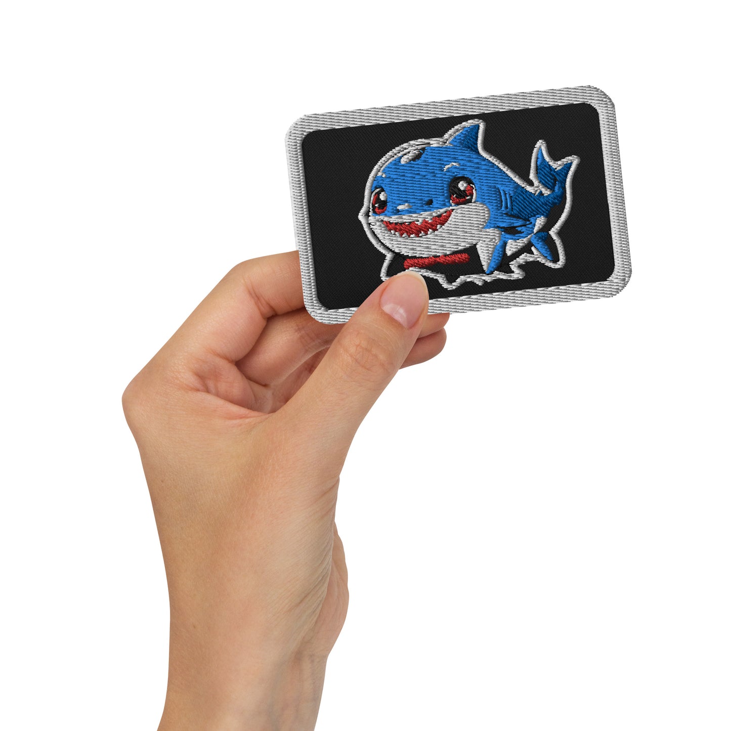 Embroidered Shark Patch