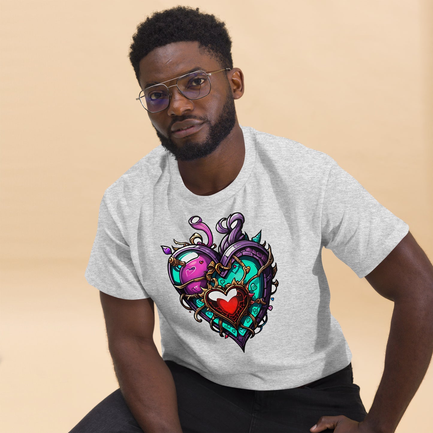 Camiseta clásica para hombre.