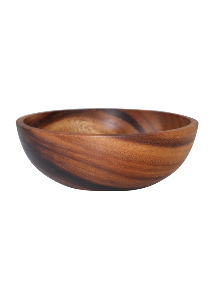 Acacia wooden bowl tableware