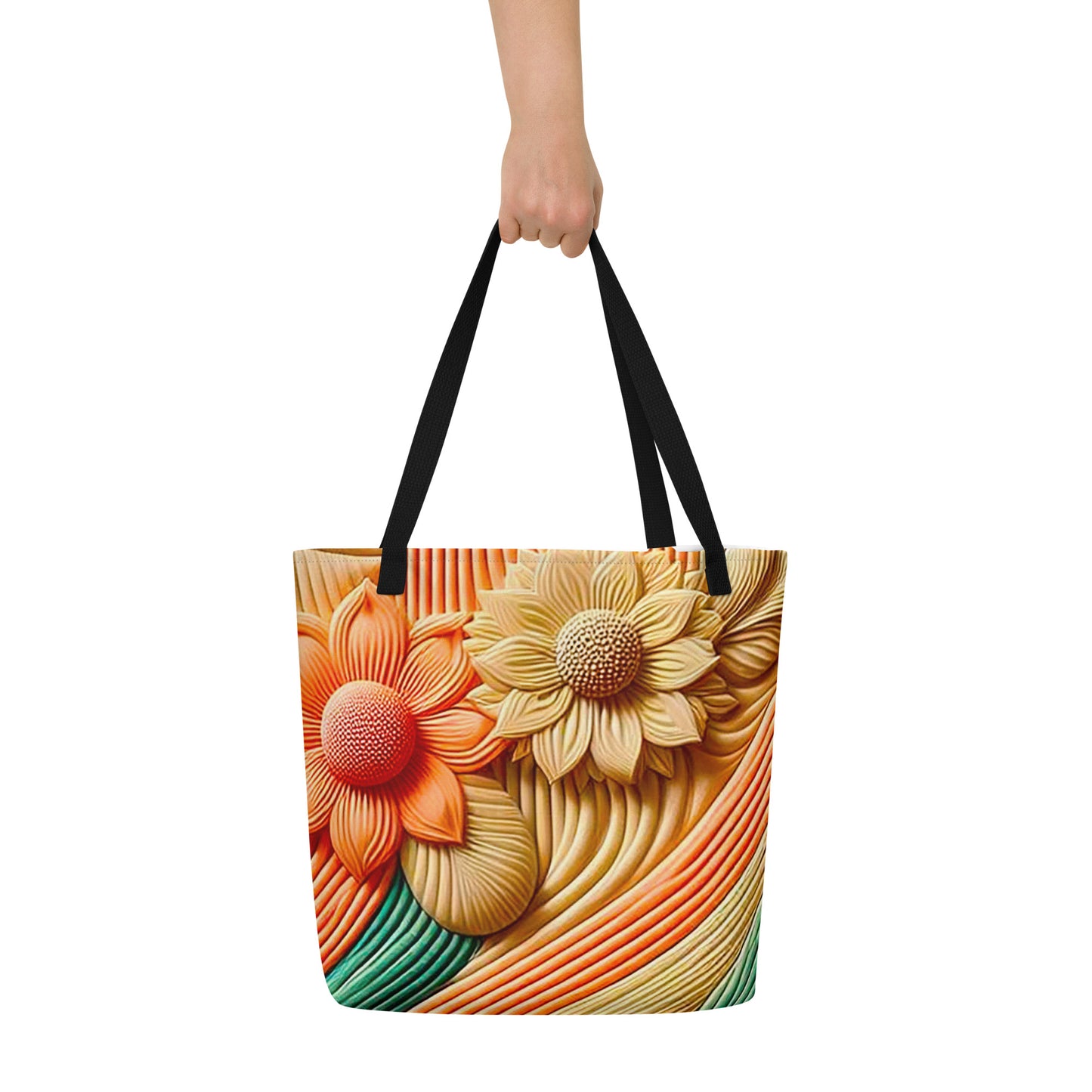 All-Over Print Large Tote Bag