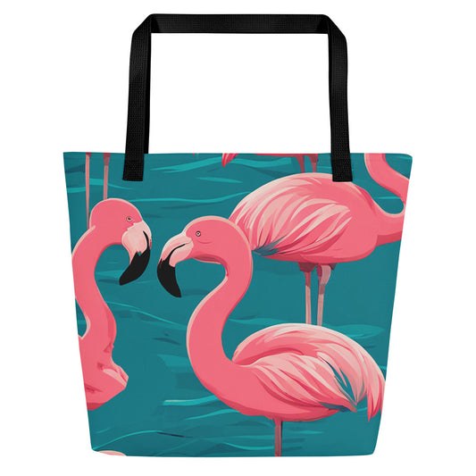 All-Over Print Large Tote Bag