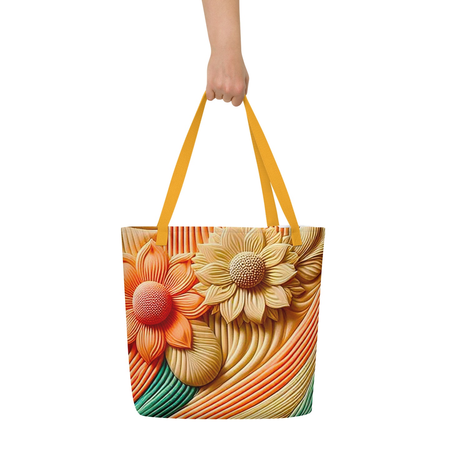 All-Over Print Large Tote Bag