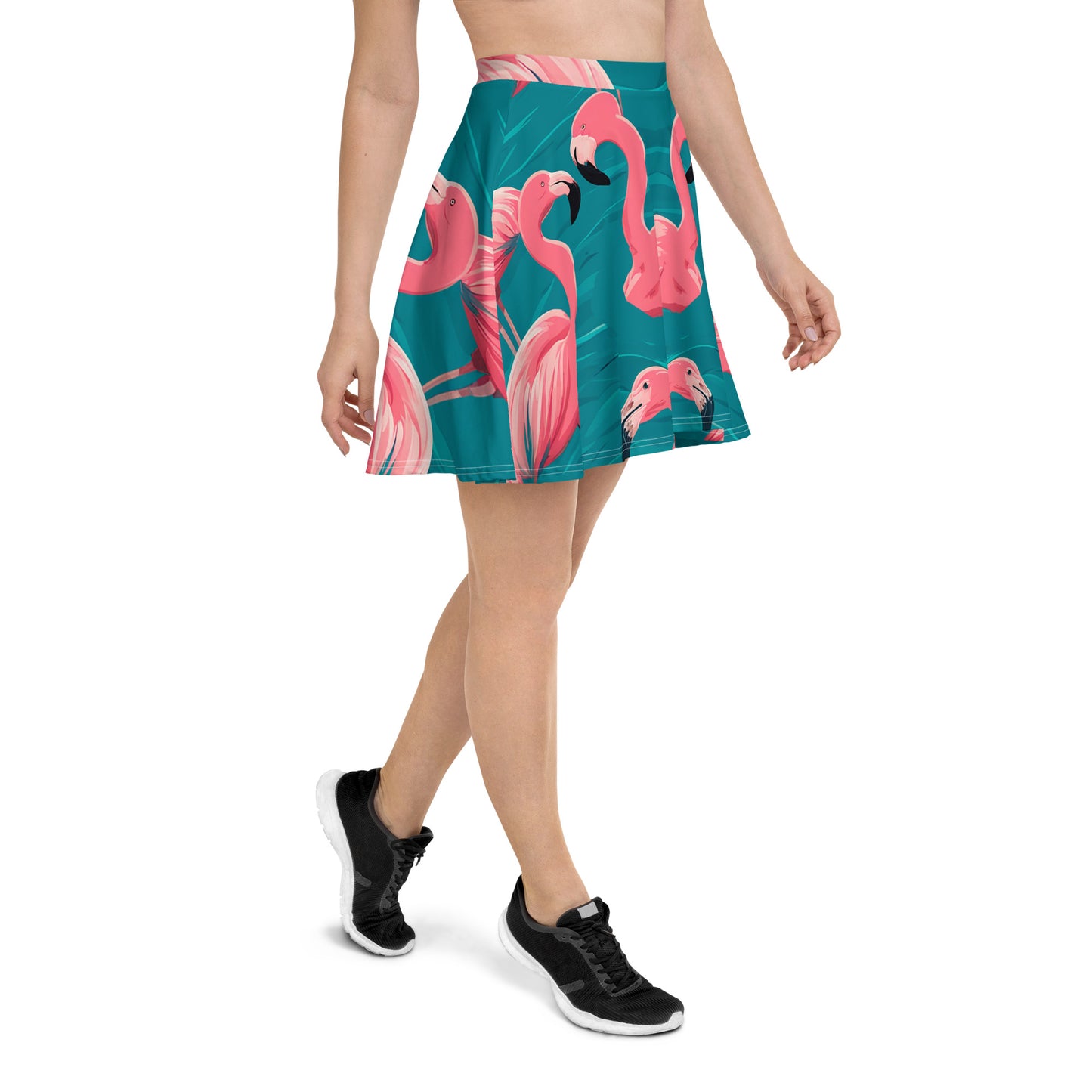 Flamingo Skater Skirt