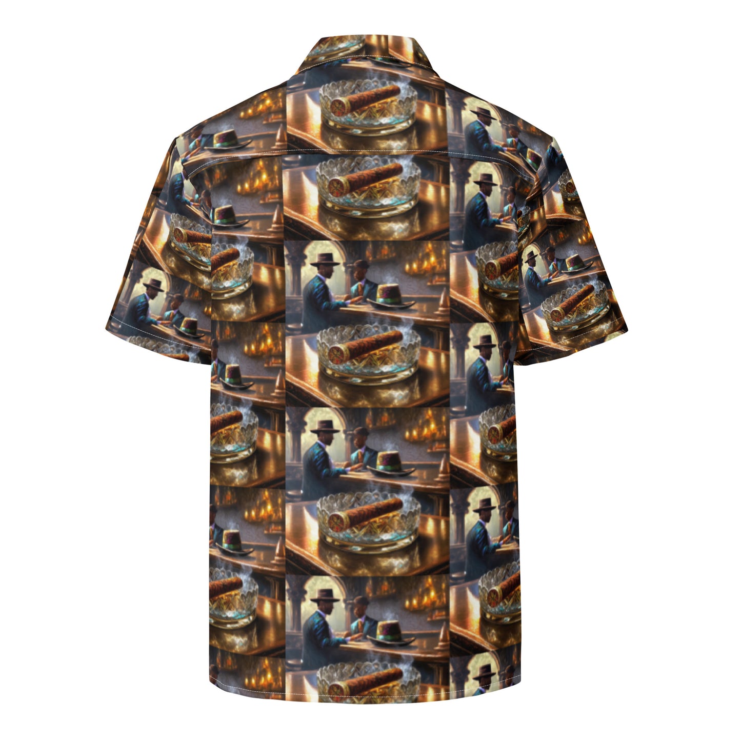 Cuban cigar button shirt