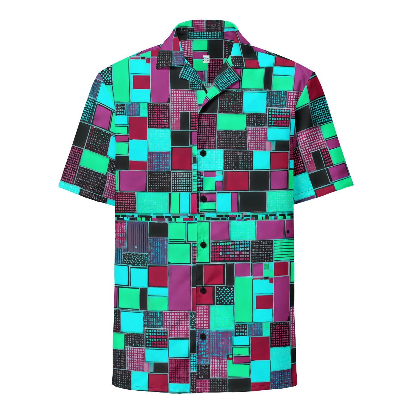 Mint Unisex button shirt