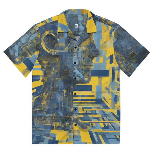 Yellow Head Unisex button shirt