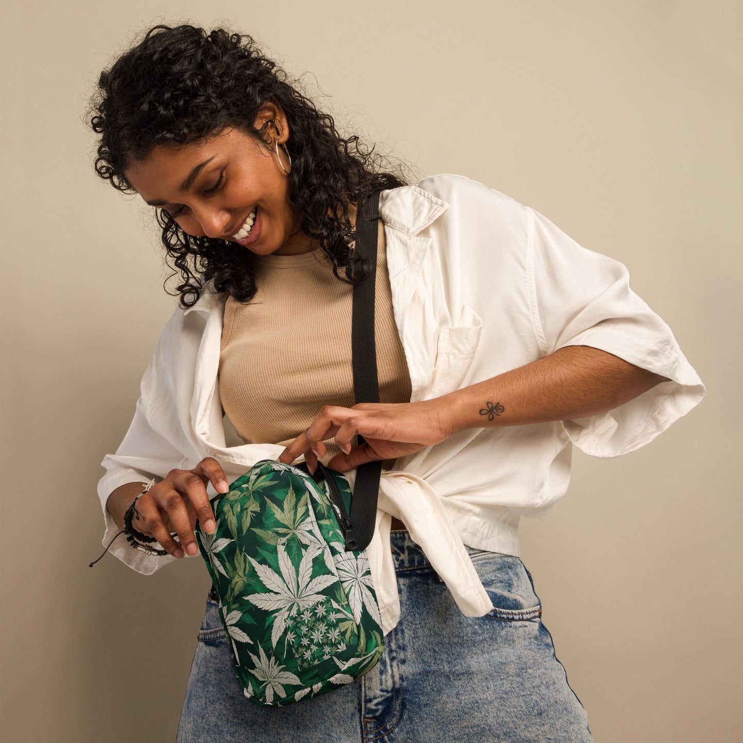 Bud Green crossbody bag