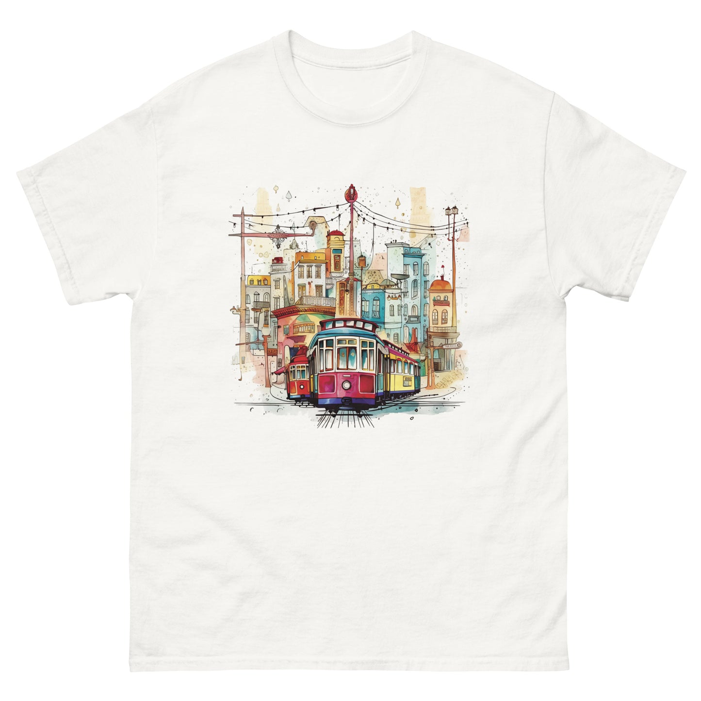 San Fran watercolor Women's Classic Tee