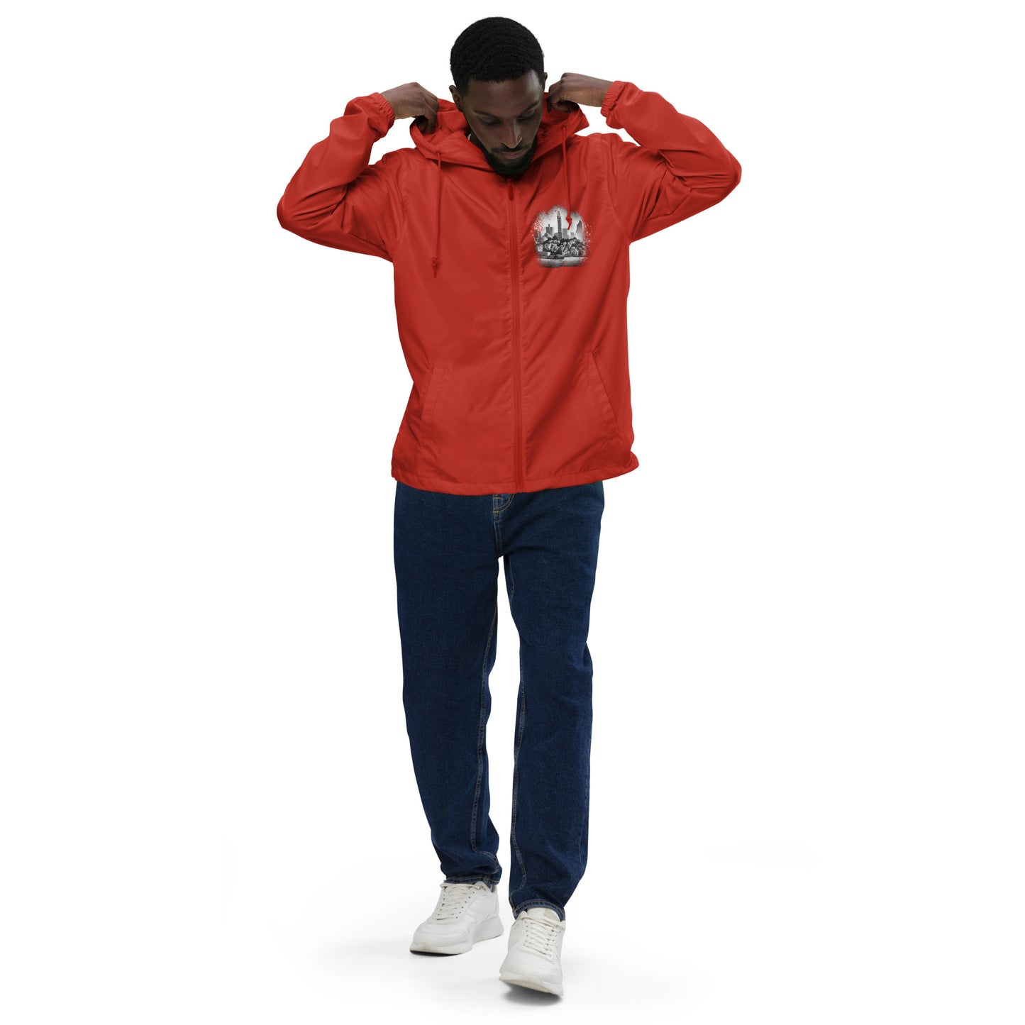 San Francisco lightweight zip up windbreaker