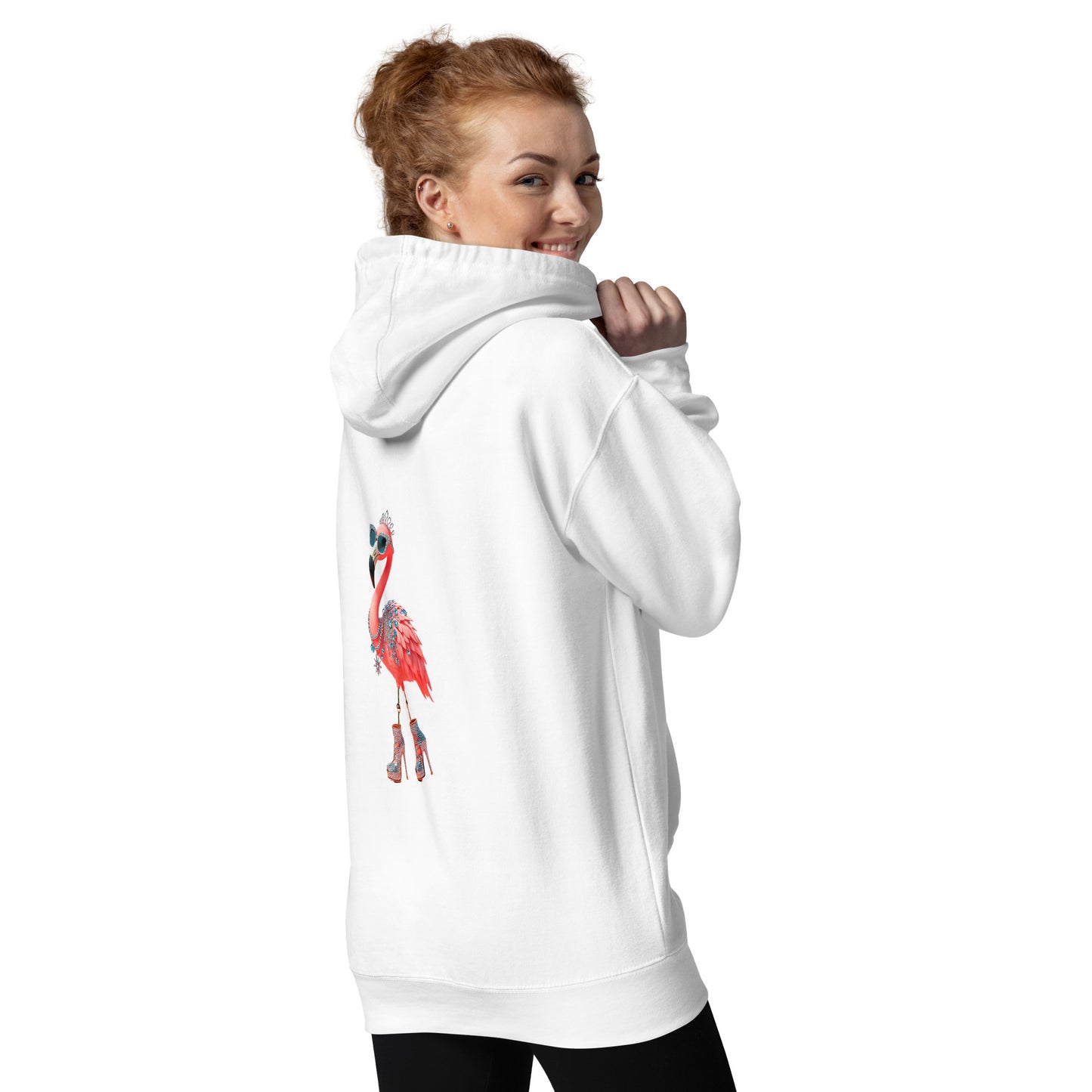 Flamingo Walk Hoodie