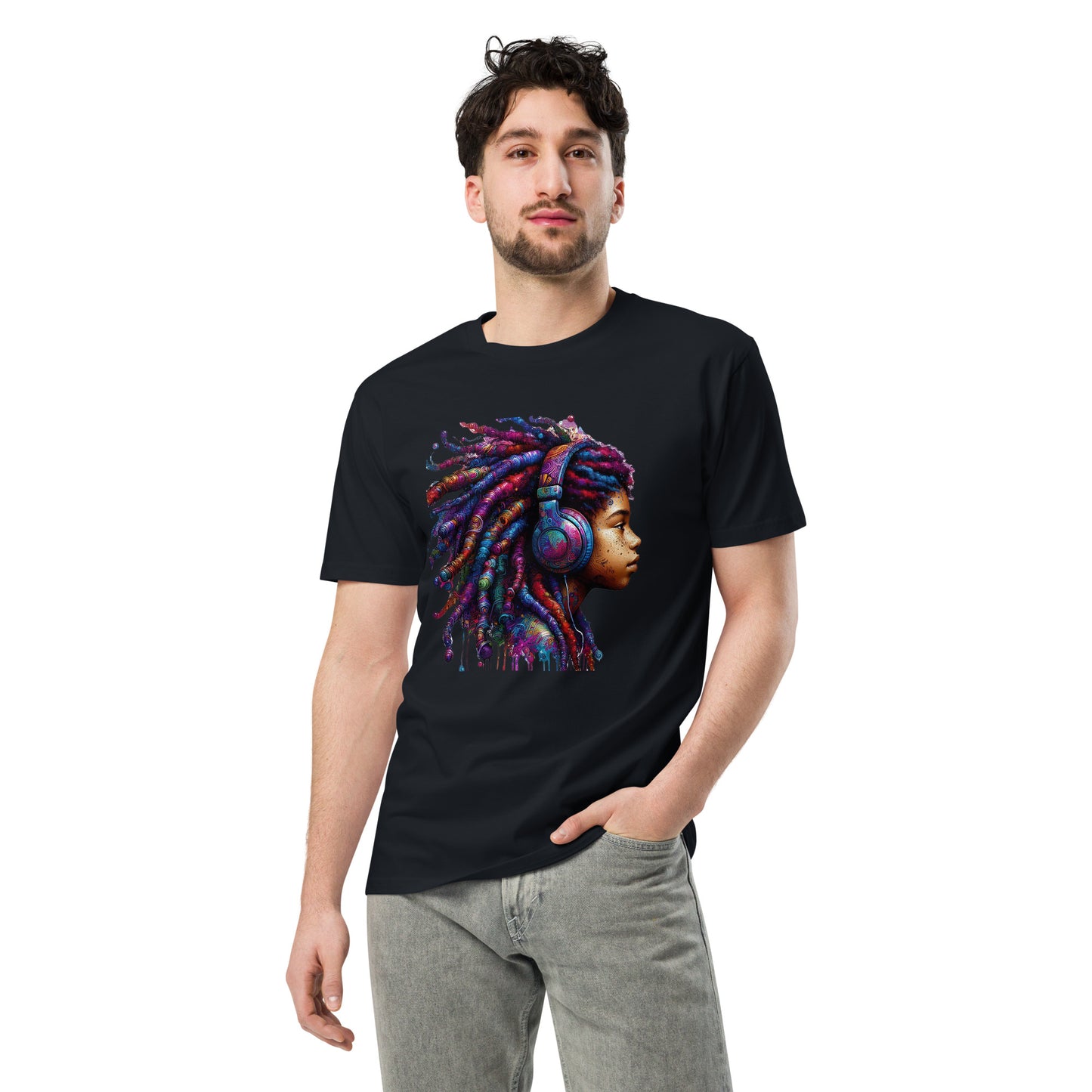 Colorful Headphones t-shirt